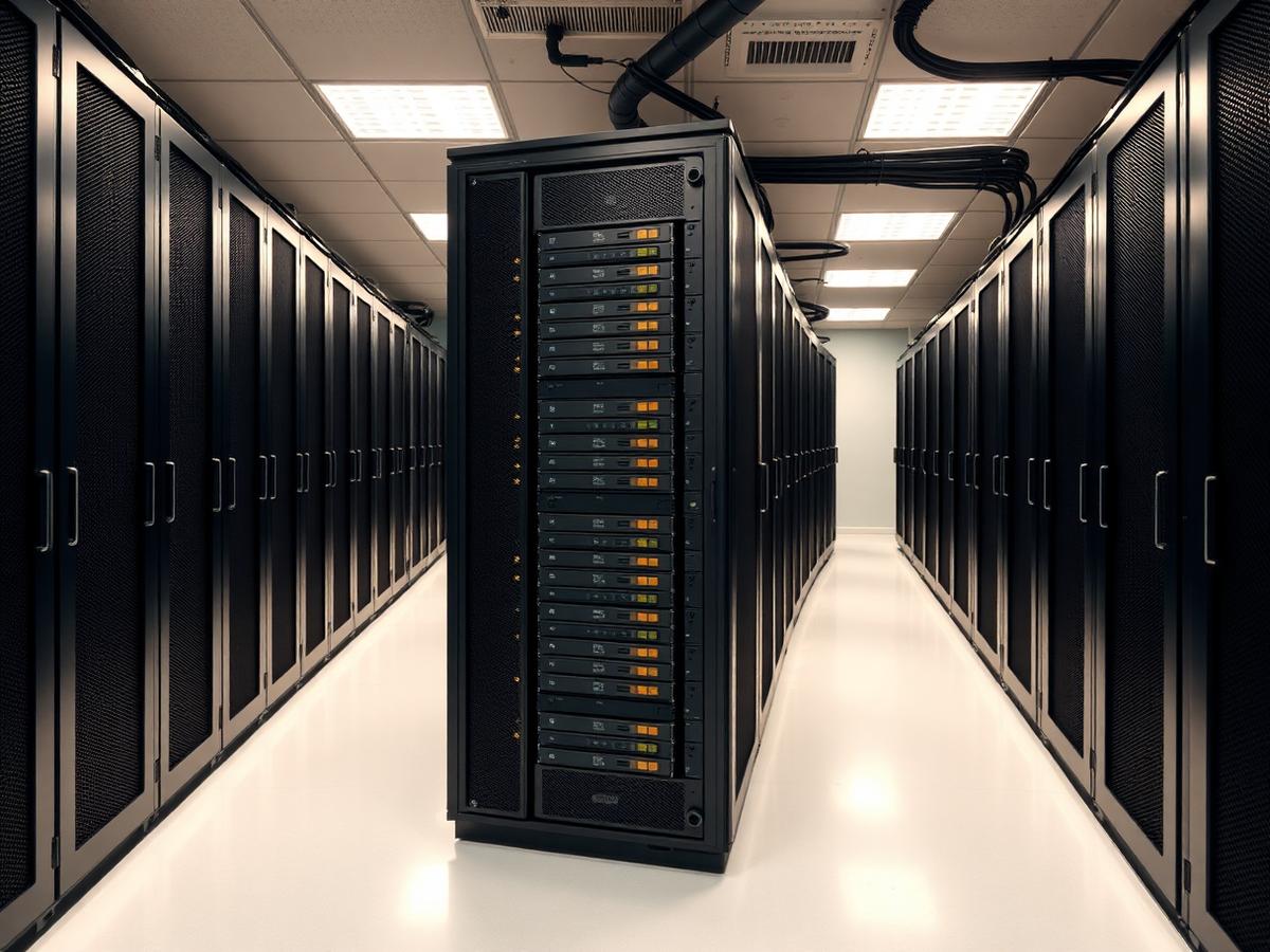 Secure server and database infrastructure